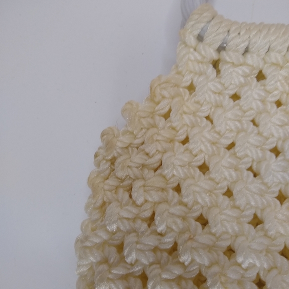 Vintage Macrame Crochet Handmade Purses - Picture 3 of 8